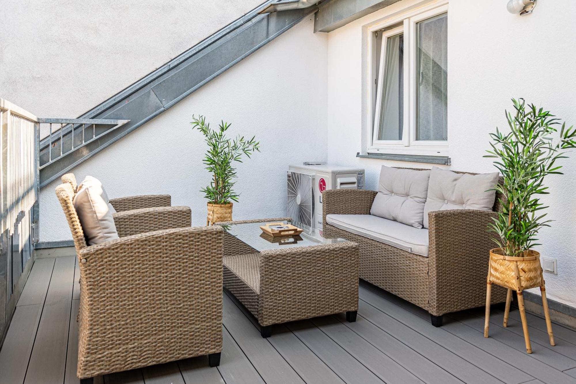 Apartment With Balcony Near Augarten 비엔나 외부 사진