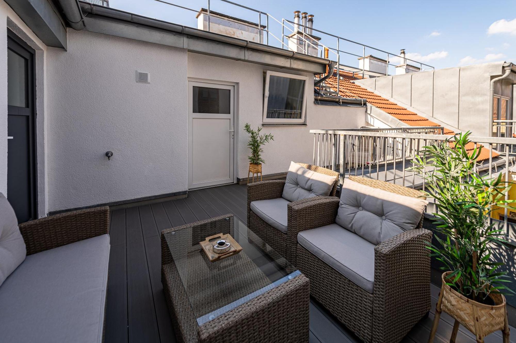 Apartment With Balcony Near Augarten 비엔나 외부 사진